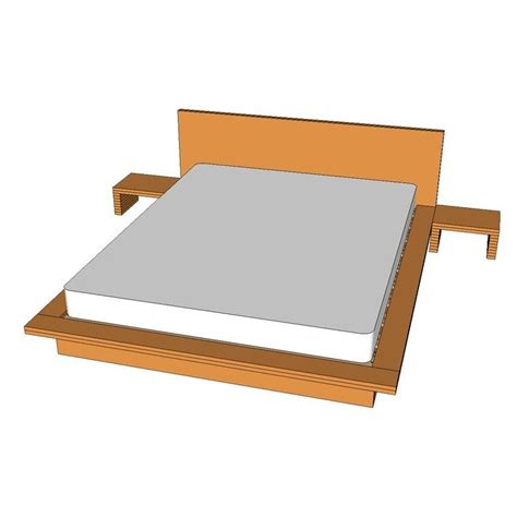 Japanese Tatami Bed wood frame