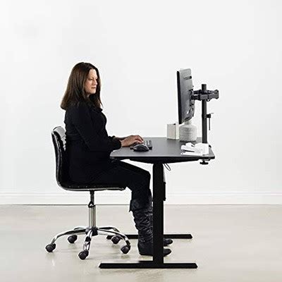 Height Adjustable Pneumatic Sit Stand Desk Legs - Gastac