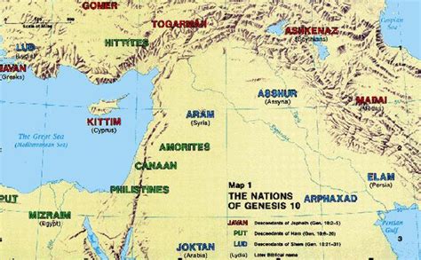 map of abraham's journey - Google Search | Canaan map, Map, National