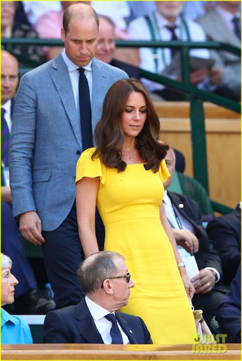 Duchess Kate Middleton & Prince William Watch Men's Wimbledon Final ...