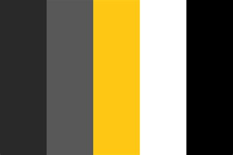 Gray and Yellow Color Palette