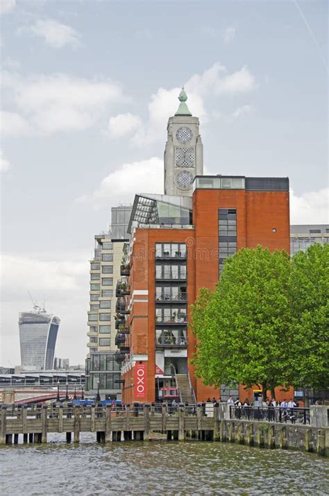 OXO Tower, London editorial stock photo. Image of area - 40750728