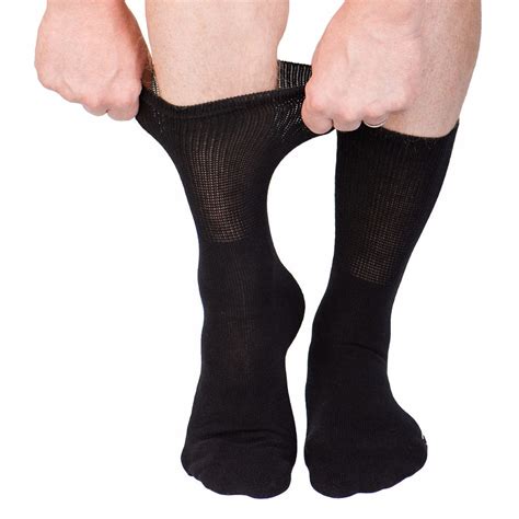 Solid Black Diabetic Socks for Men & Women – Dr. Segal's