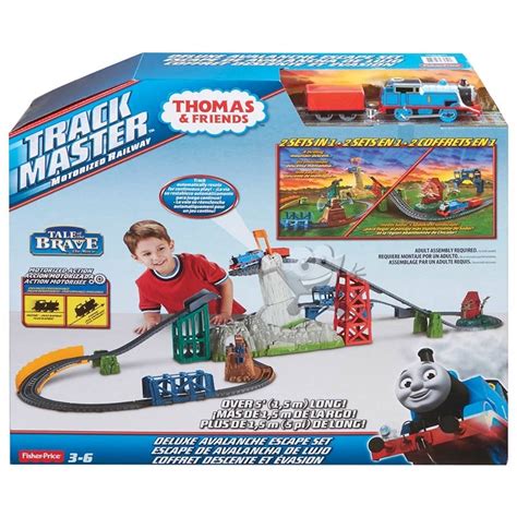 Thomas and Friends Trackmaster Train Set Motorised Deluxe Avalanche Escape 2in1 | eBay