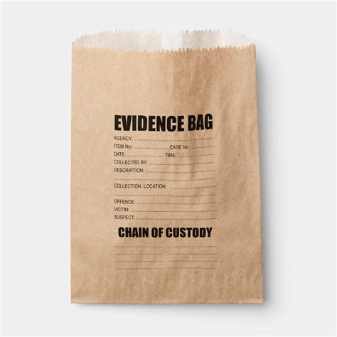 Crime Evidence Bag | Zazzle