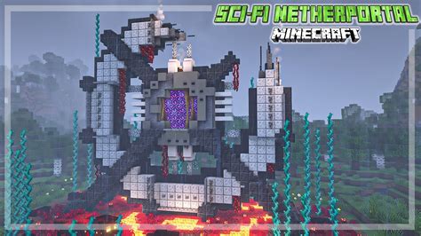 Sci-Fi Nether Portal - TBM | TheBestMods