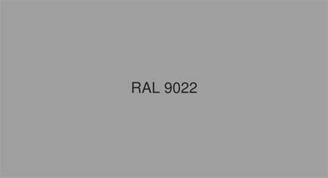 Ral 9022