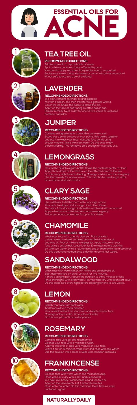 14 Essential Oils for Acne That You Should Try Home Remedies For Acne, Acne Remedies, Herbal ...
