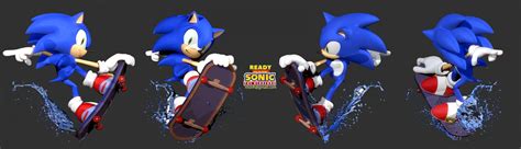 Sonic The Hedgehog - 3D Print Model by Sinh Nguyen