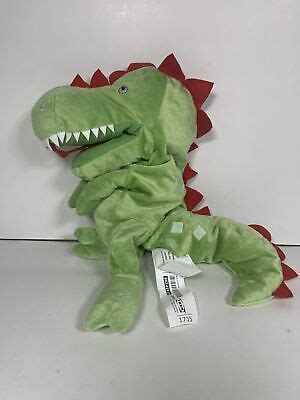 IKEA LASKIG DRAGON Full Body Hand Puppet Plush Stuffed Toy 14" Dinosaur Green £8.36 - PicClick UK