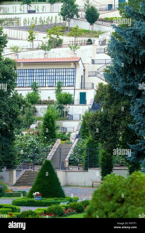 Prague Castle Gardens Stock Photo - Alamy