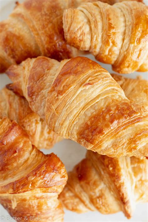 Homemade Flaky Croissants Recipe - Butter and Bliss