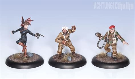 Achtung! Cthulhu: Miniatures - Investigator's Pack 1