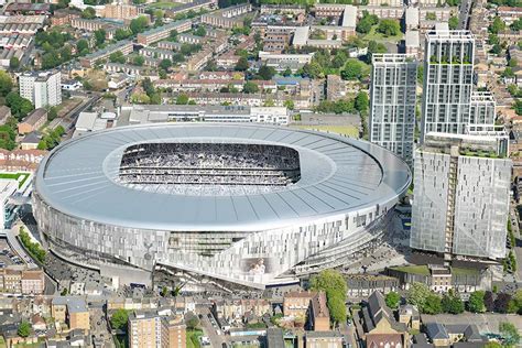 Tottenham Hotspur releases first detailed look at new stadium exterior ...