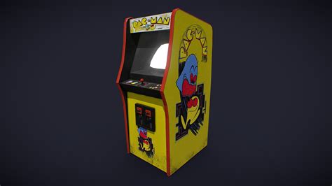 PacMan Arcade Machine - Download Free 3D model by Matthew (@matthew ...