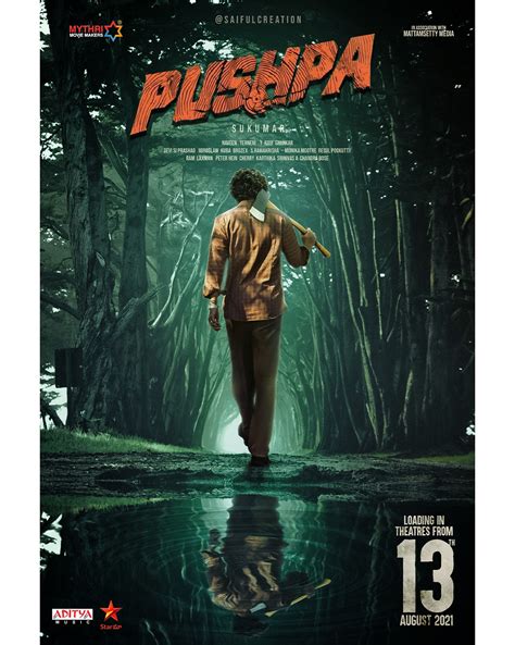 Pushpa Movie Poster on Behance