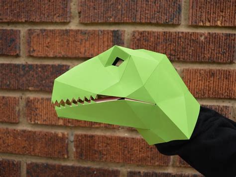 Velociraptor Puppet Paper Pattern Dinosaur Puppet Kids - Etsy