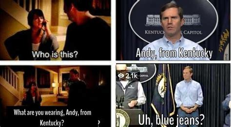 Andrew Beshear Blue Jeans | Andrew "Andy" Beshear | Know Your Meme