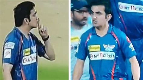 Video: Virat Kohli Took A Revenge On Gautam Gambhir For His Crowd ...