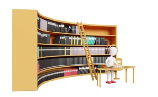 Library Books Png