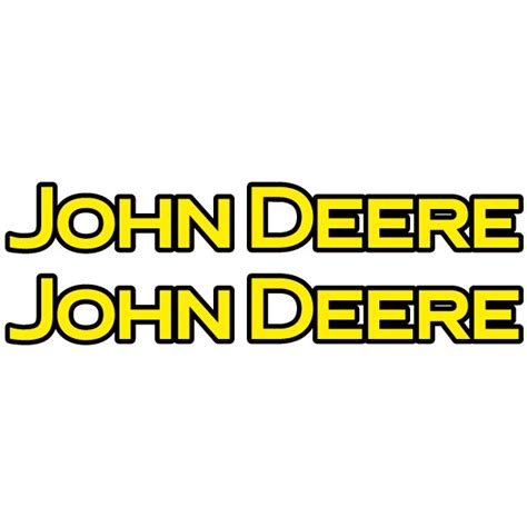 Stickers en Emblemen John Deere : Stickers John Deere