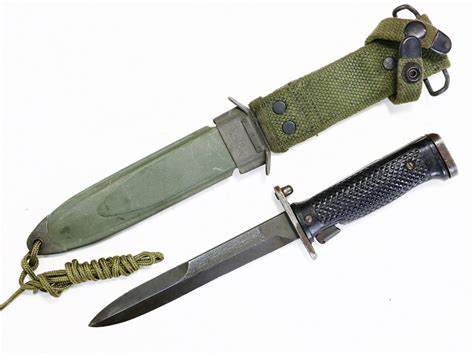 M1 Garand M5A1 Bayonet w/K-M8A1 Scabbard