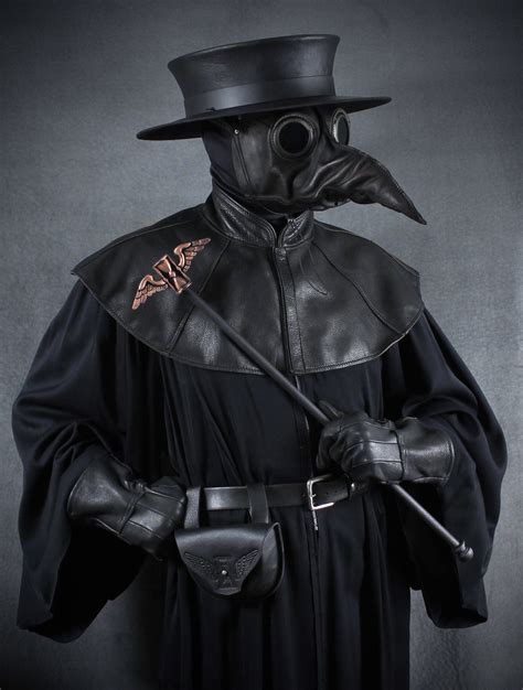 Jackdaw leather plague doctor mask black | Plague doctor, Doctor mask, Plague doctor mask