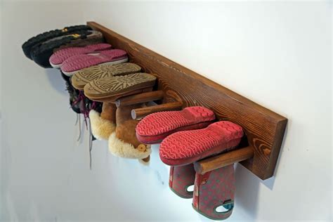 5 DIY Boot and Shoe Racks for Small Entryways