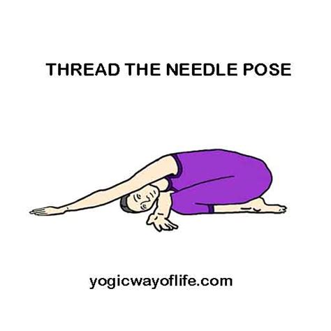 Thread the Needle Pose