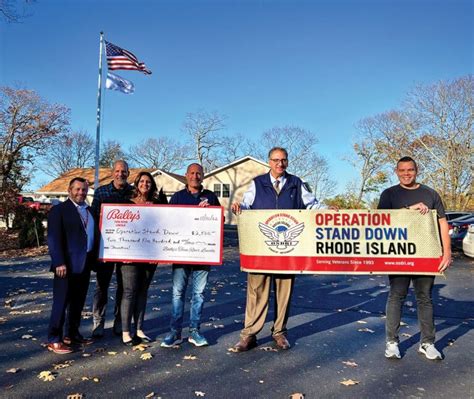 Bally’s Rhode Island Donates to Operation Stand Down | The Beverage Journal