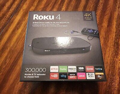 Roku 4 (4th Generation) Digital Media Streamer - 4400R | eBay