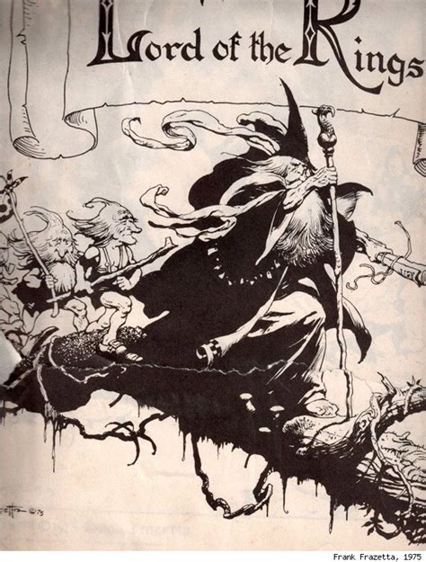 Frank Frazetta’s ‘Lord of the Rings’ Illustrations Make Middle Earth Metal