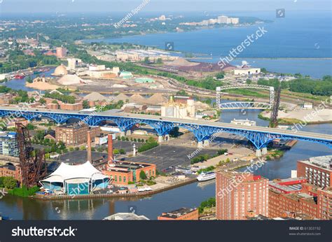 Aerial View West Side Cleveland Ohio Stock Photo 61303192 | Shutterstock