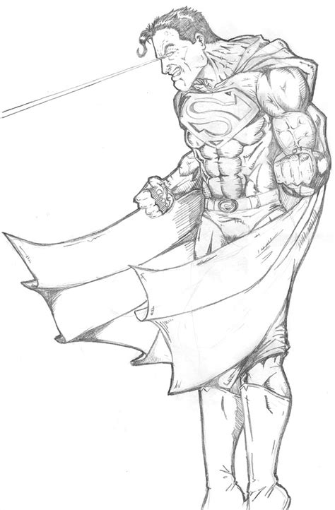 Superman - Pencil sketch by ntholden on DeviantArt