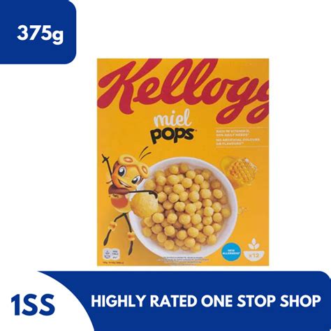 Kelloggs Miel Pops Cereal, 375g | Lazada PH