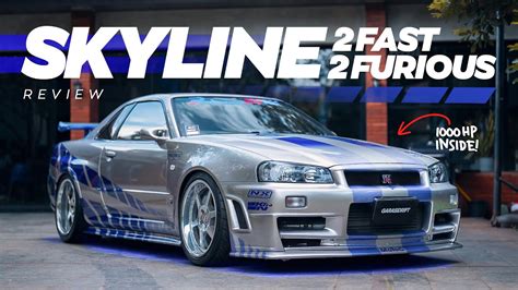 Review Skyline R34-nya Brian O-Connor 1000HP!! - YouTube