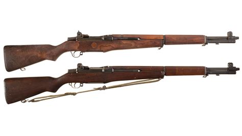 Two U.S. M1 Garand Rifles | Rock Island Auction