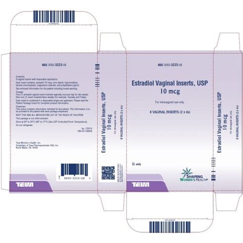 ESTRADIOL VAGINAL TAB 10MCG - RX Products