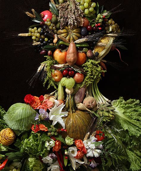 The Reel Foto: Arcimboldo's Portraits of Food by Klaus Enrique Gerdes