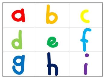 Chicka Chicka Boom Boom Lowercase Letters by Kindergarten at Heart