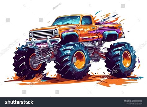 212 Pictures Monster Truck Images, Stock Photos, 3D objects, & Vectors | Shutterstock