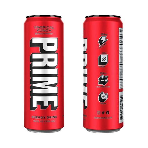 Prime Energy Drink (Imported) - Tropical Punch | Sweets Online