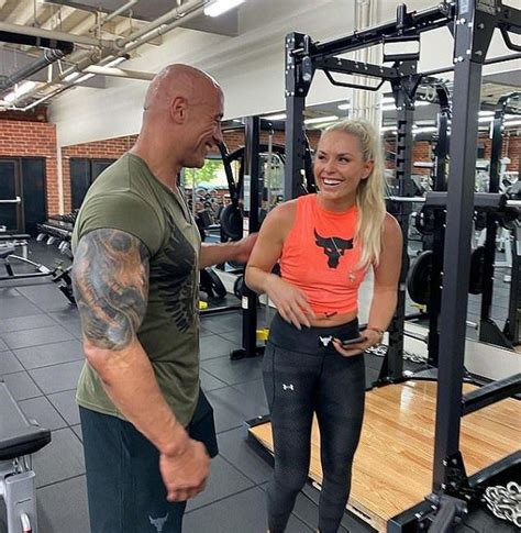 Lindsey Vonn Honors Dwayne ‘The Rock’ Johnson’s 50th Birthday With His ...