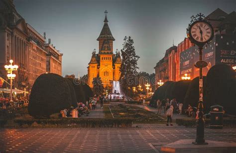 Timisoara Old City, Romania Stock Photo - Image of architecture ...