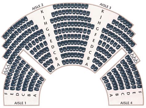 Seating Charts - North Shore Center For The Performing Arts