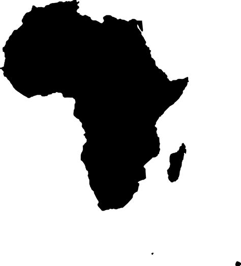 Africa Map Outline Png Clipart Best Clipart Best Clipart Best | Images ...