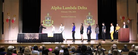 Alpha Lambda Delta, Kent Chapter, Welcomes First Year Students as Membership Rises | Kent State ...