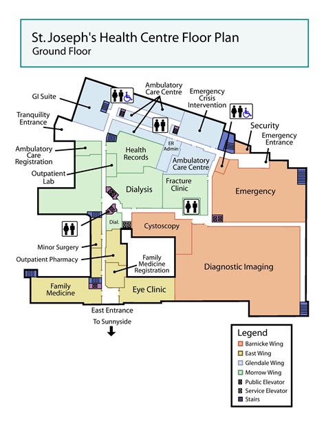 St Joseph S Hospital Floor Map | Viewfloor.co