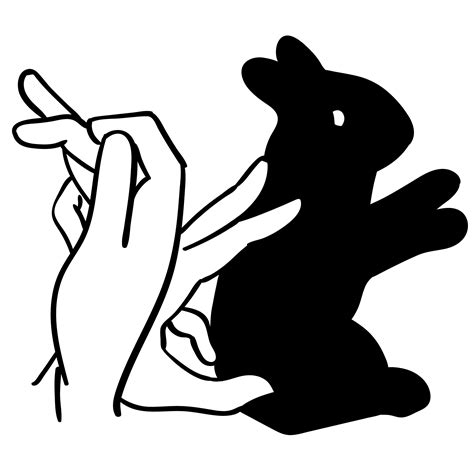 hand animal shadow vector - Download Free Vectors, Clipart Graphics ...