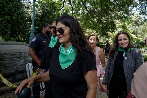 Rashida Tlaib, Andy Levin arrested during abortion rights protest ...